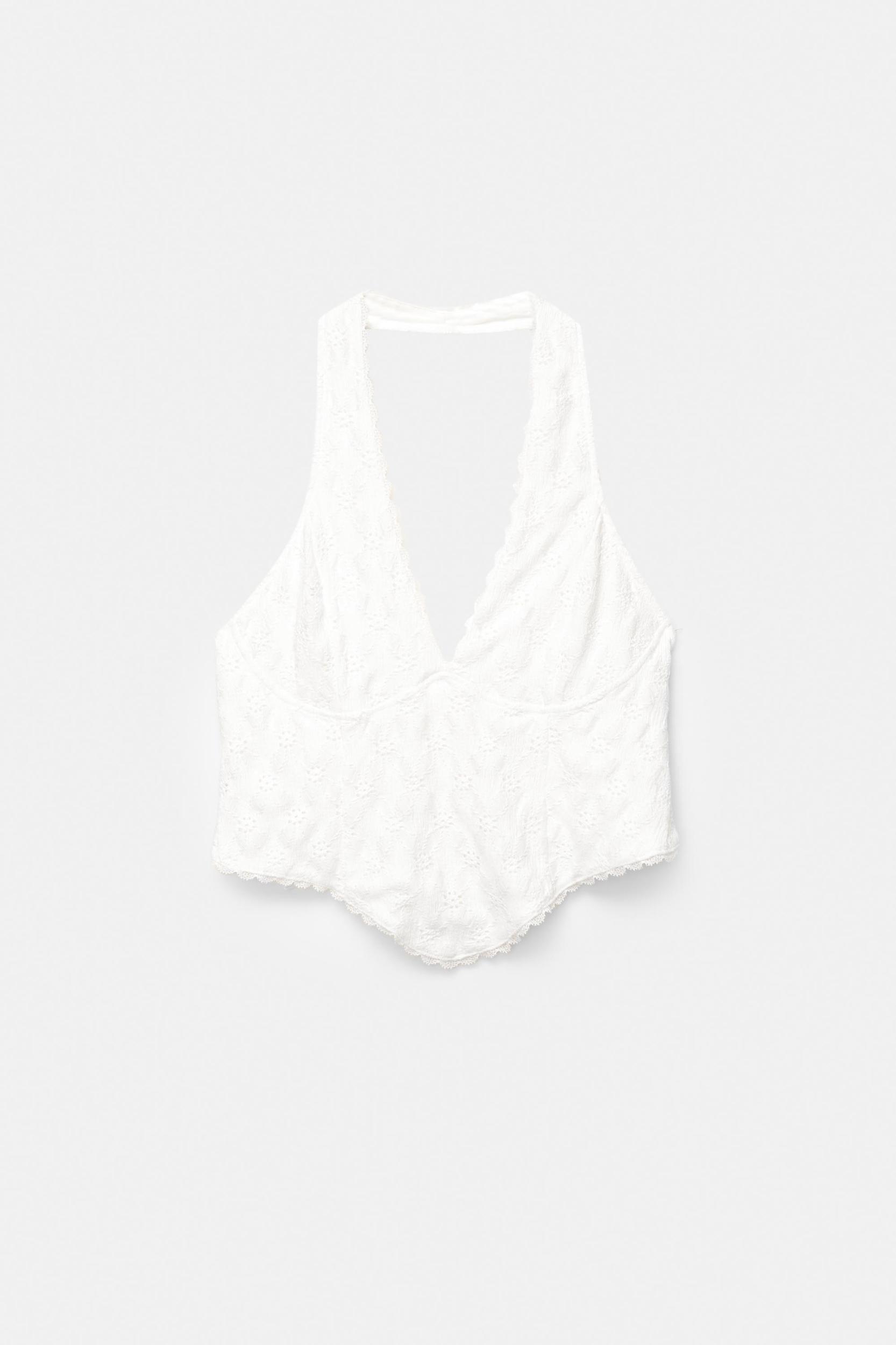 White halter top Product Image