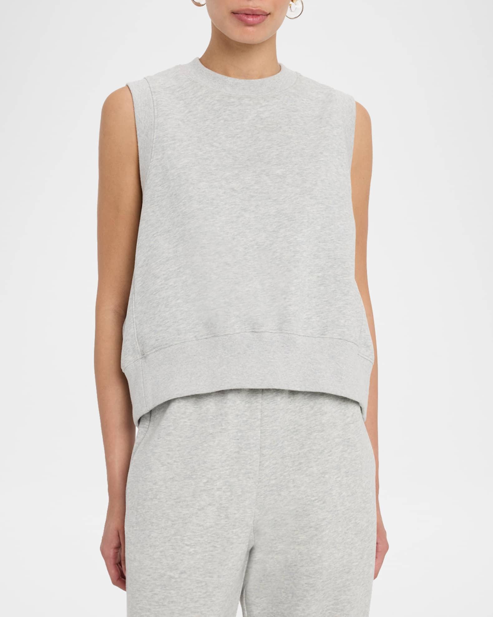 Sleeveless Crewneck Sweatshirt Product Image