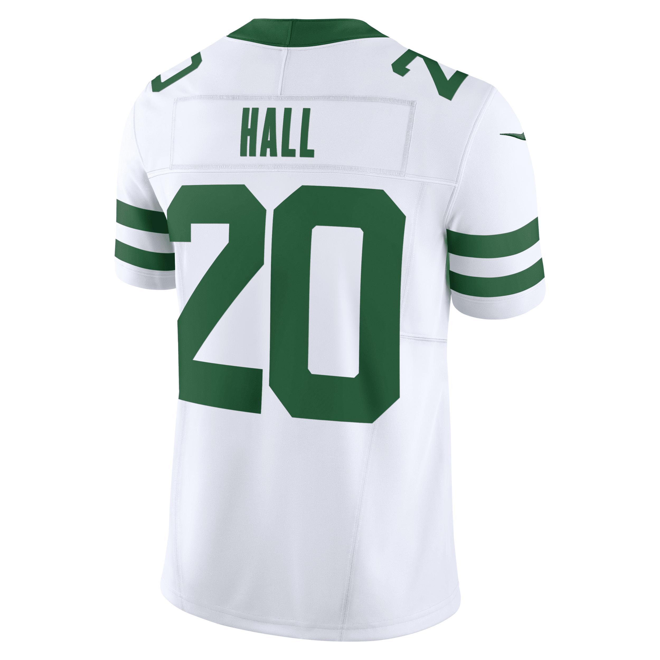Breece Hall New York Jets Nike Mens Dri-FIT NFL Limited Football Jersey | 31NM0AUO72F-E85 Product Image