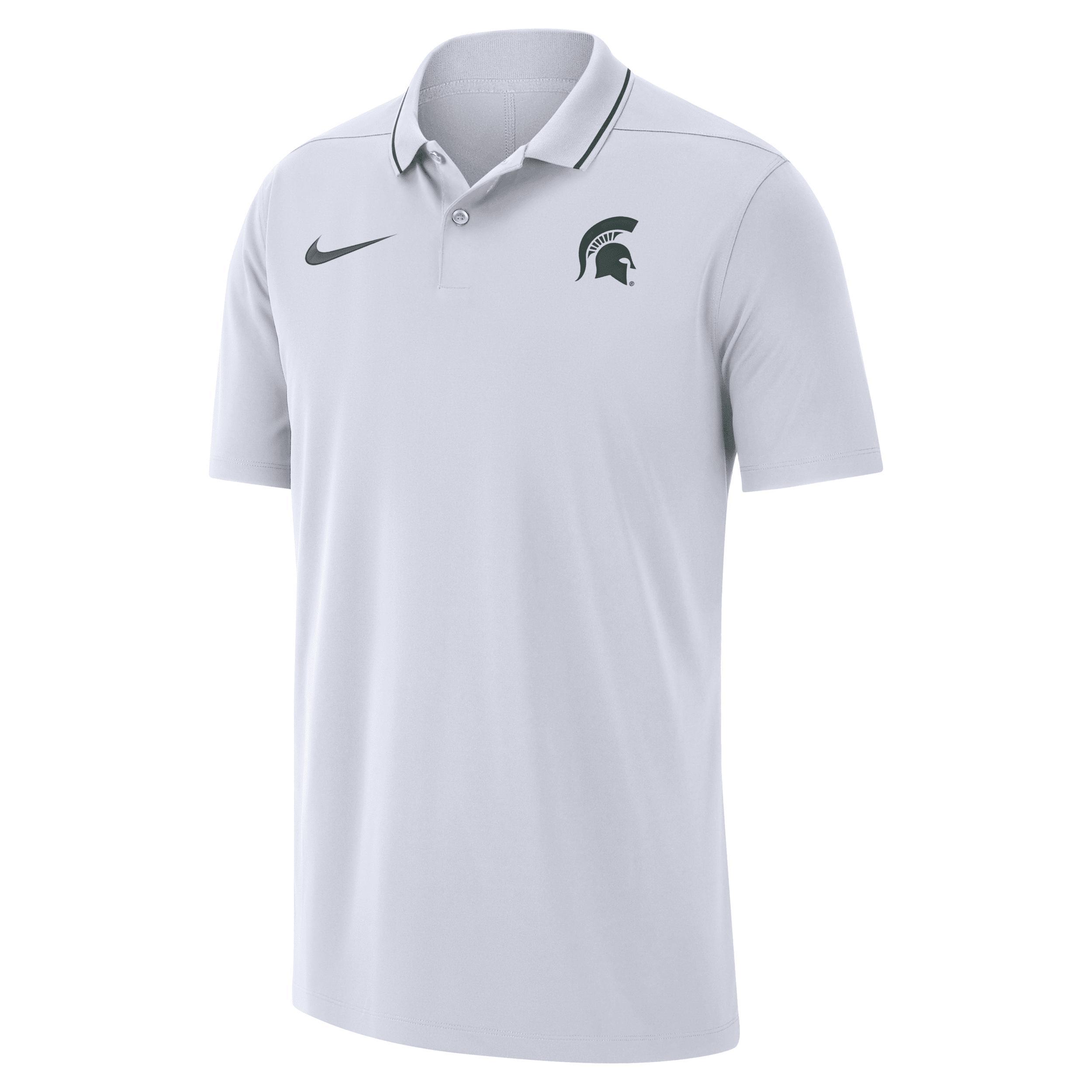 Mens Nike Michigan State Spartans Coaches Performance Polo Product Image