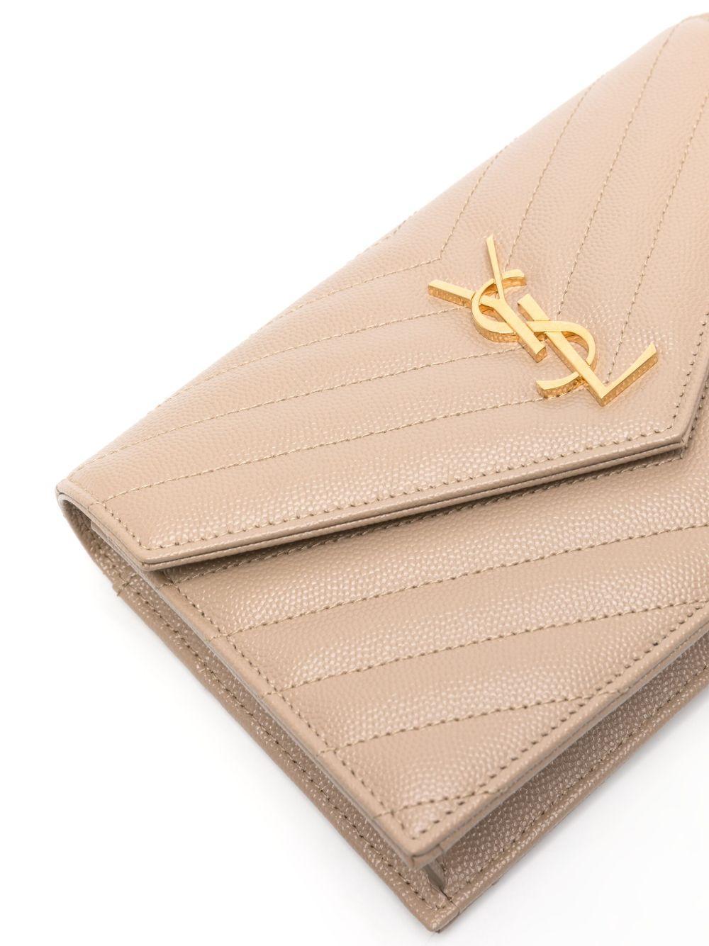 small Cassandre Envelope leather clutch bag Product Image