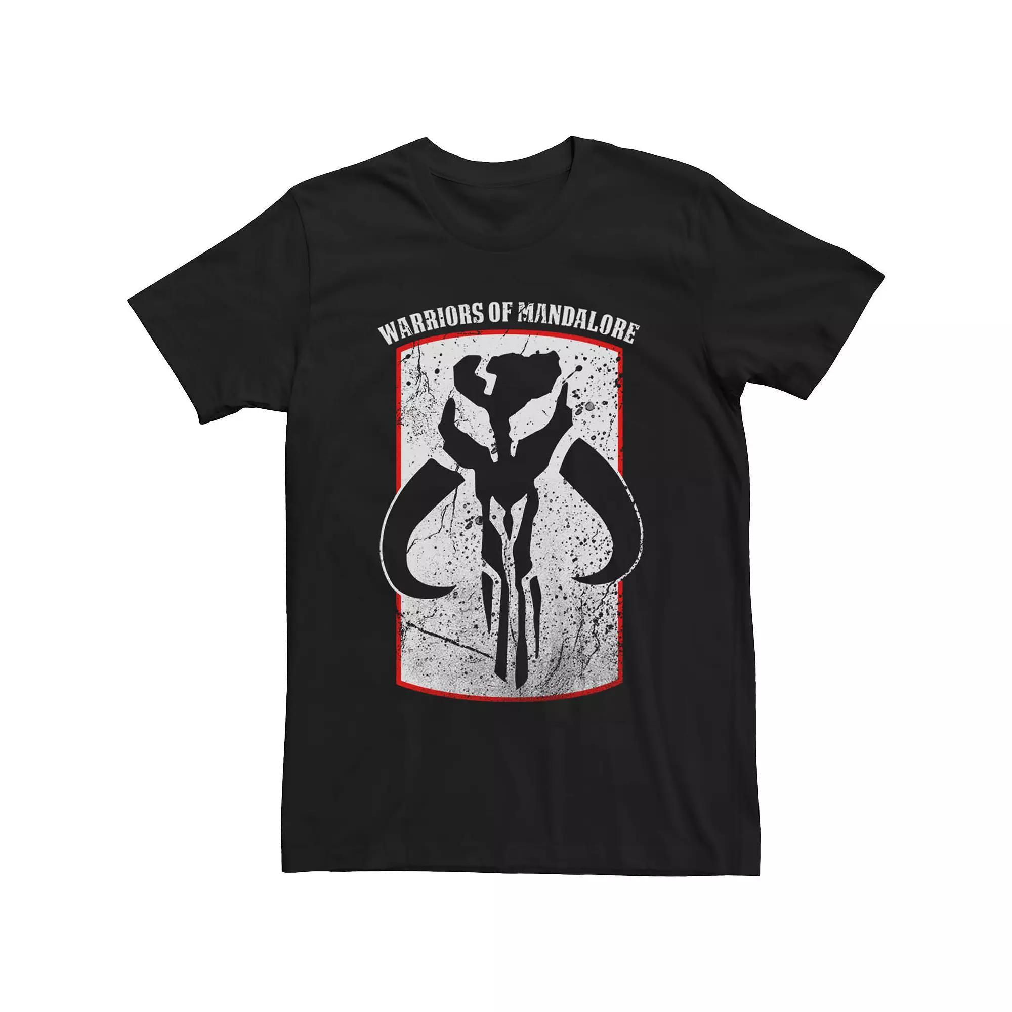 Big & Tall Star Wars Warriors of Mandalore Epic Skull Badge Tee, Men's,  Product Image