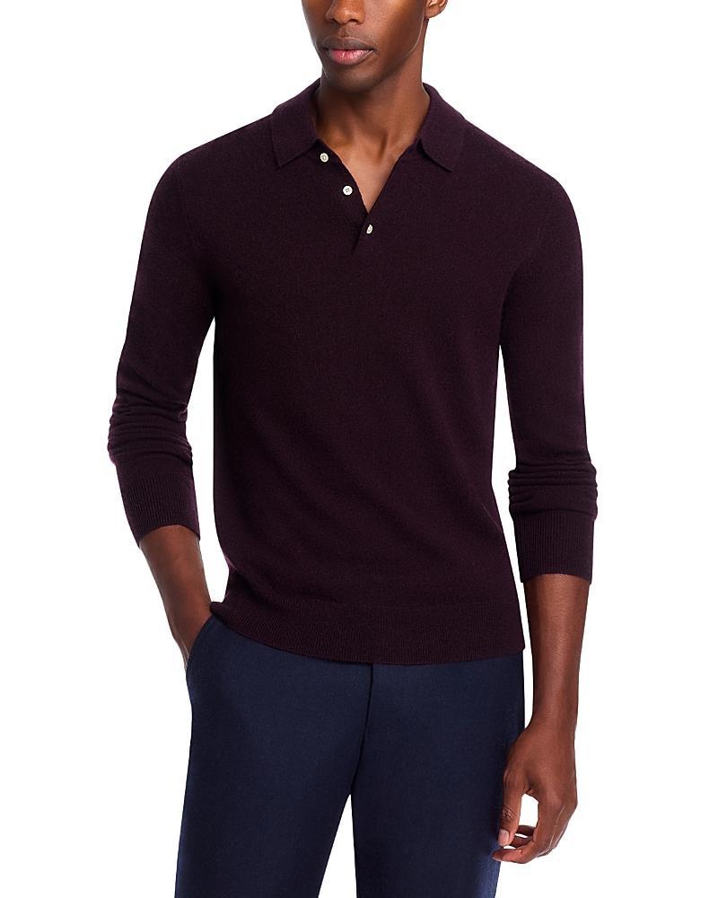 The Mens Store at Bloomingdales Cashmere Three Button Polo Sweater Product Image