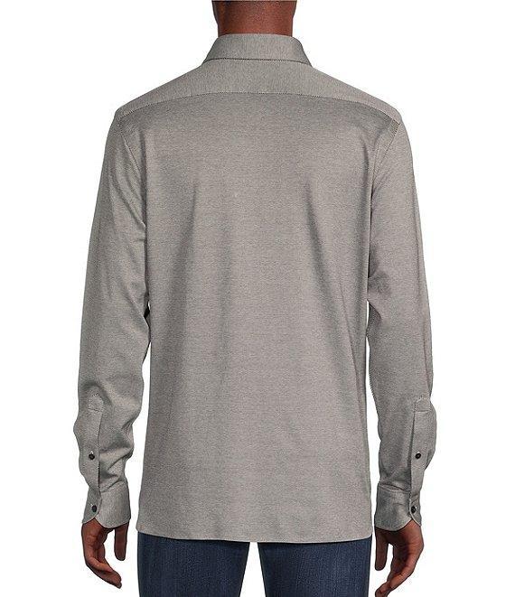 Cremieux Blue Label Print Jacquard Long Sleeve Woven Shirt Product Image