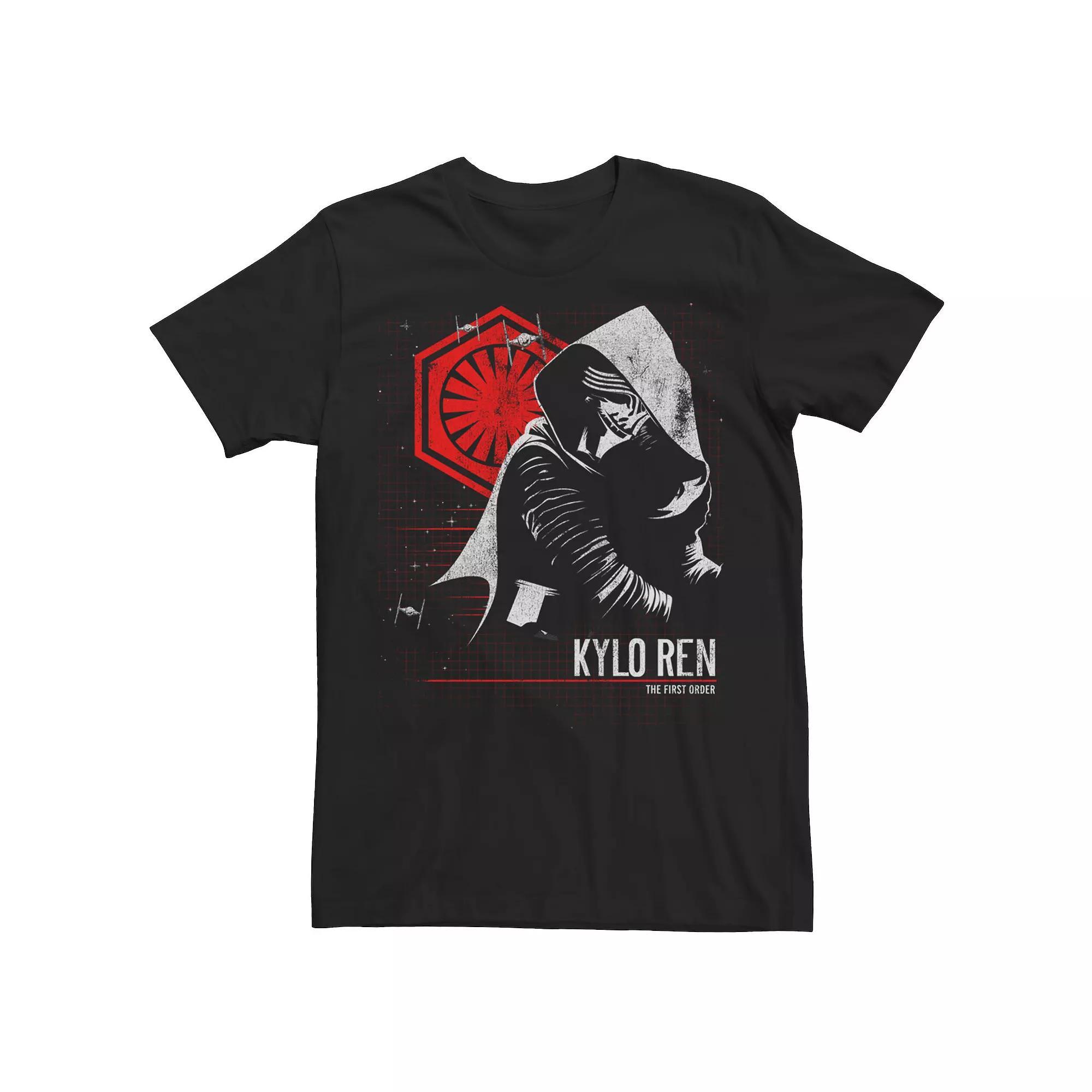Men's Star Wars Kylo Ren Distressed Collage Poster Tee,  Product Image