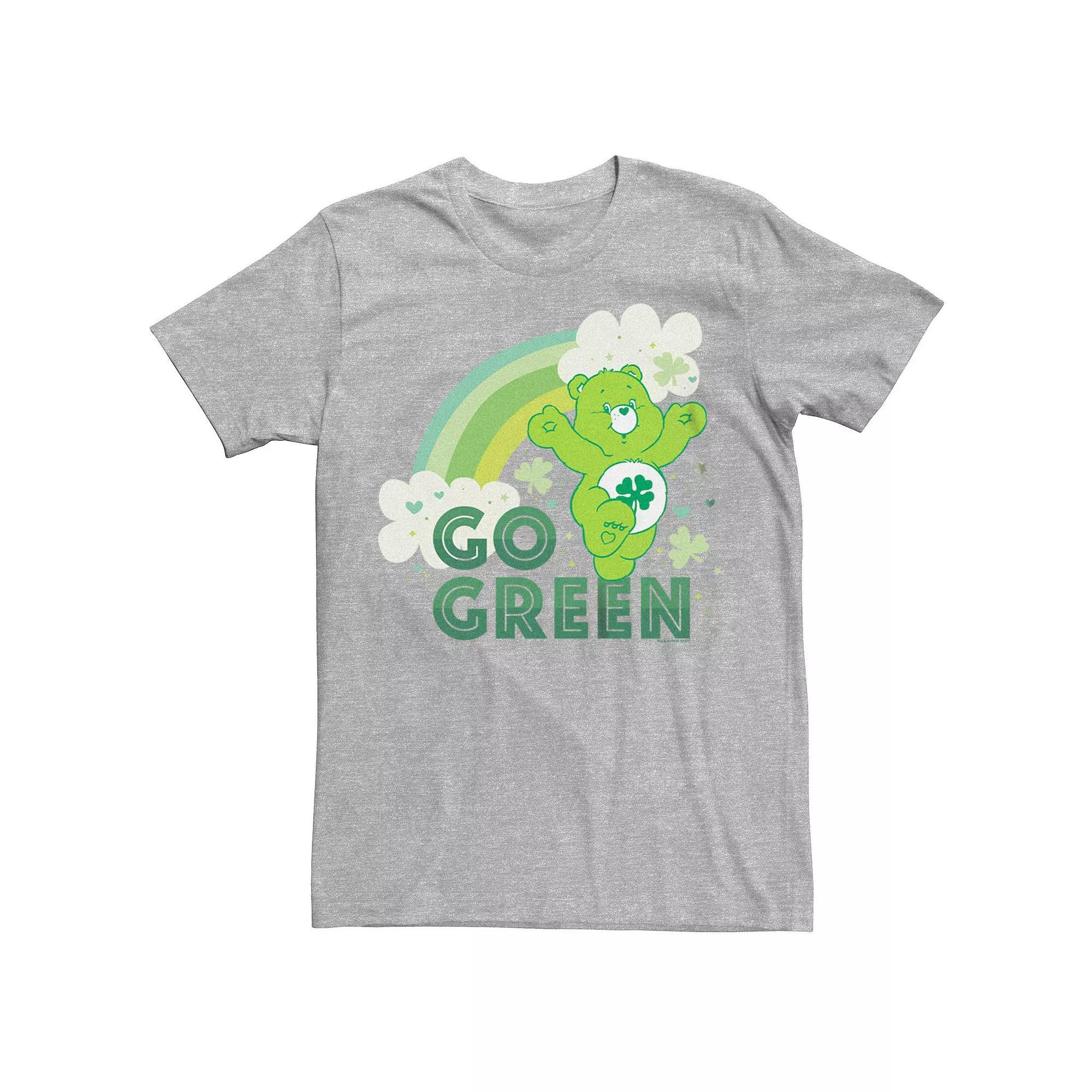 Big & Tall Care Bears Go Green Tee, Men's,  Product Image
