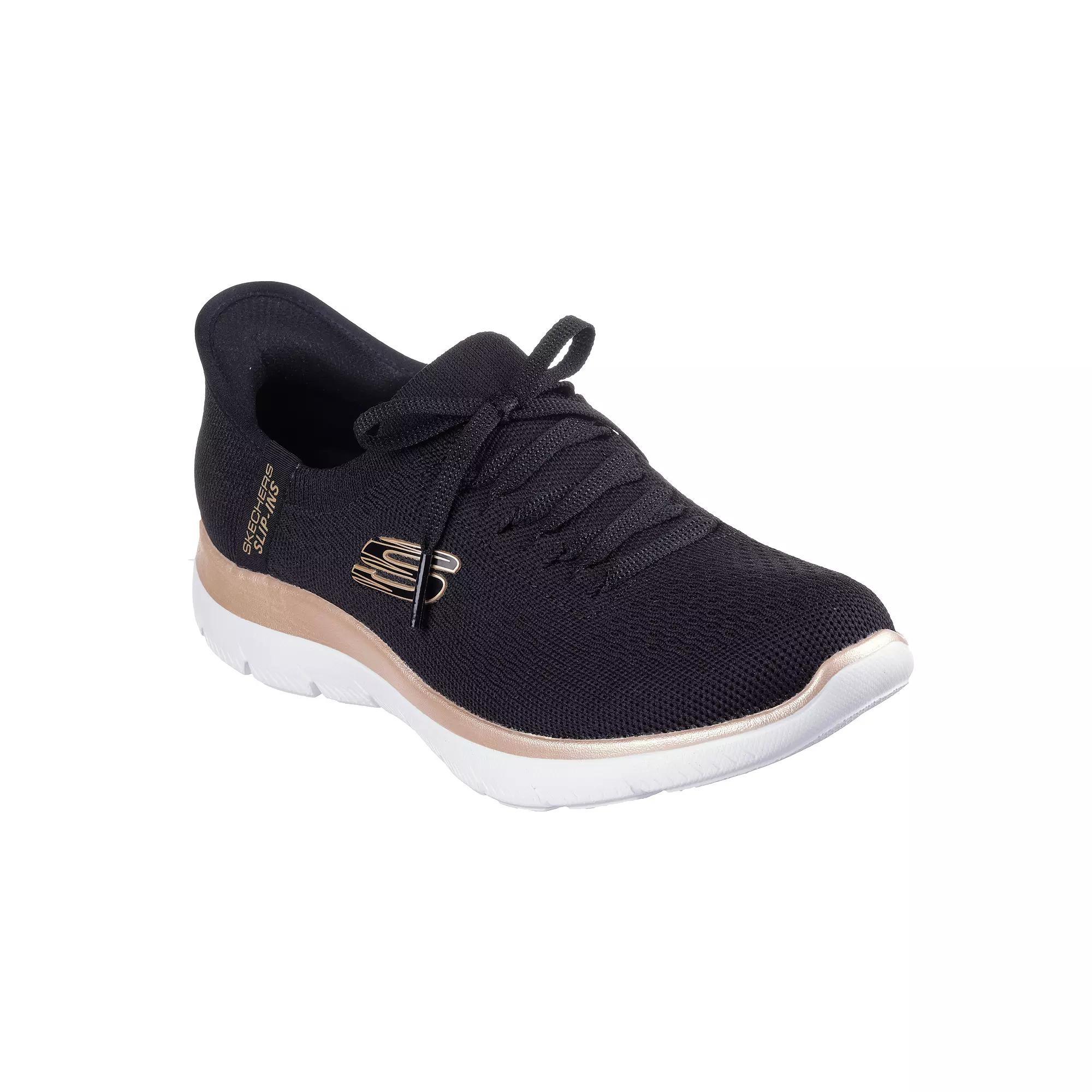 Skechers Hands Free Slip-ins Summits Night Chic Womens Sneakers Product Image