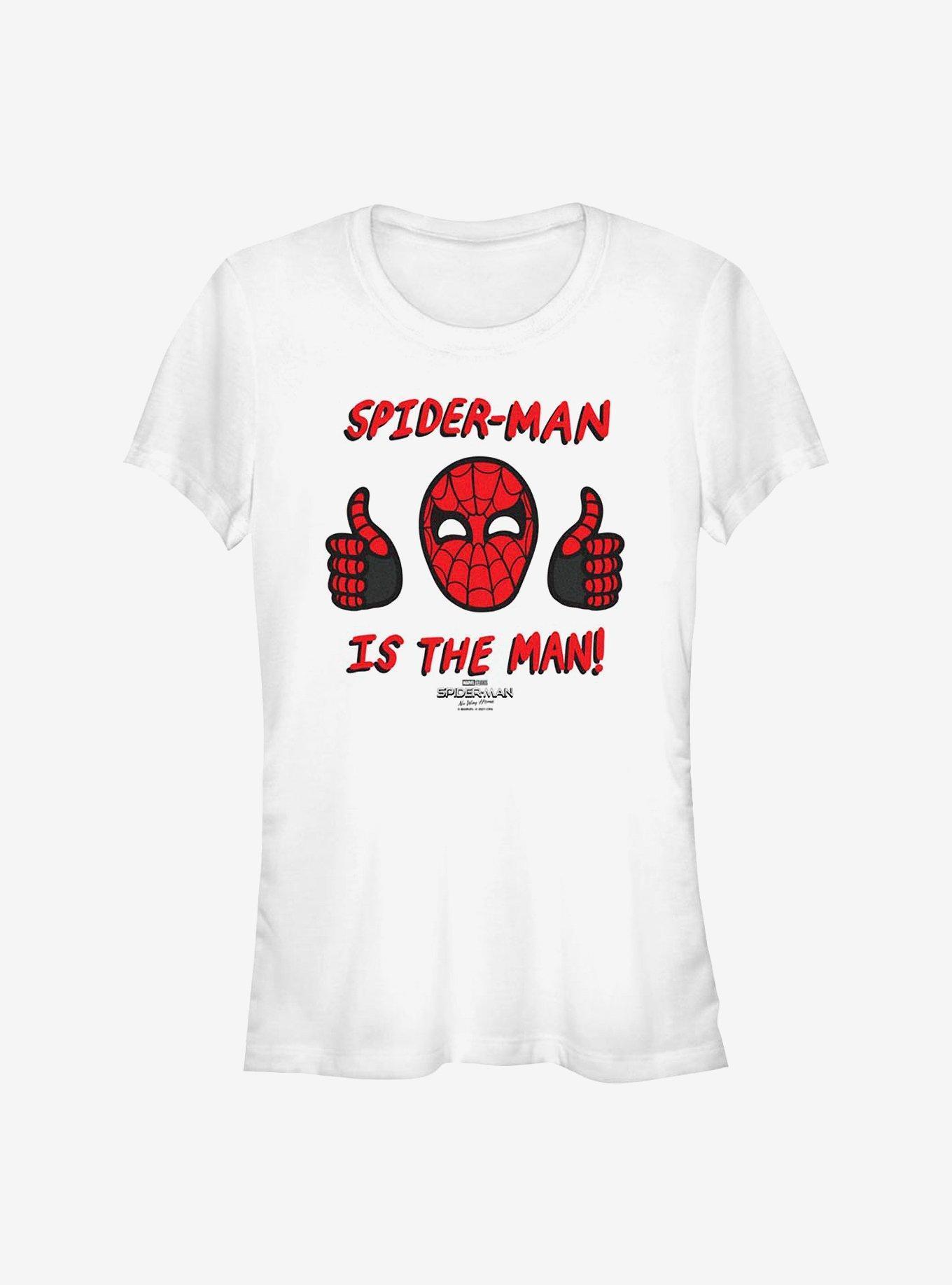 Marvel Spider-Man Spidey Is The Man Girls T-Shirt Product Image