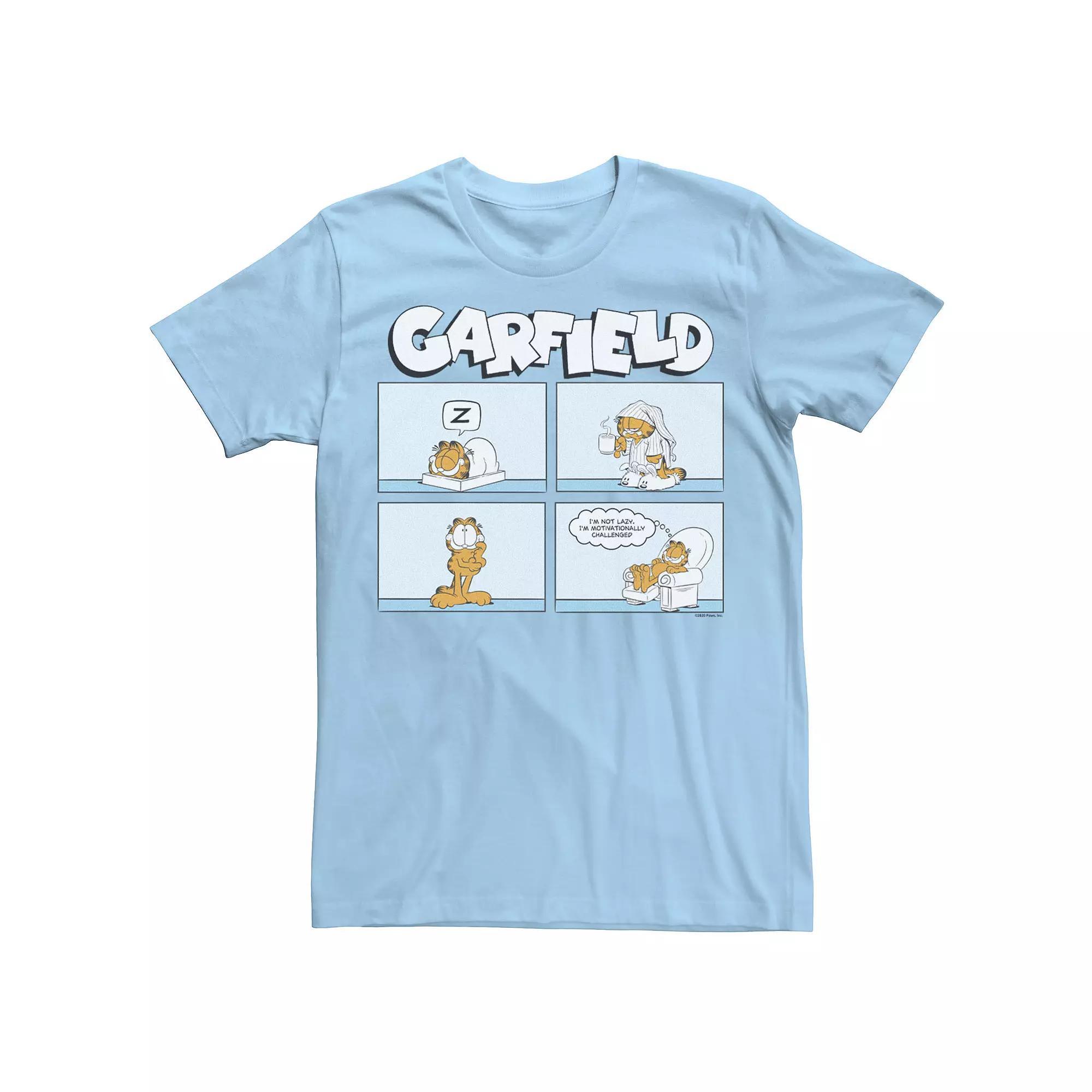 Men's Garfield Comic Boxed Up Tee,  Product Image