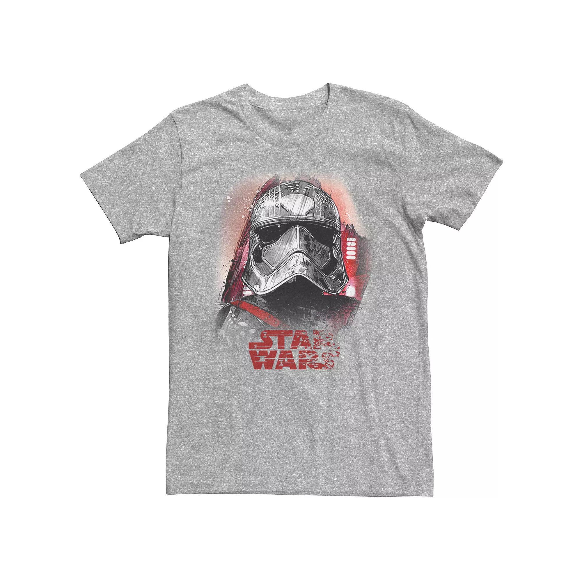 Men's Star Wars Last Jedi Captain Phasma Distress Tee,  Product Image