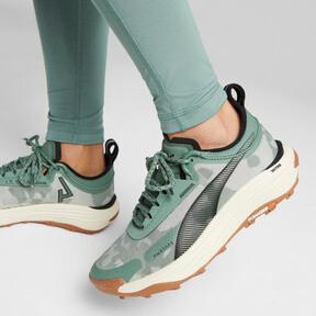 PUMA SEASONS Voyage NITROâ¢ 3 Women's Running Shoes in Eucalyptus/Alpine Snow/Black Product Image