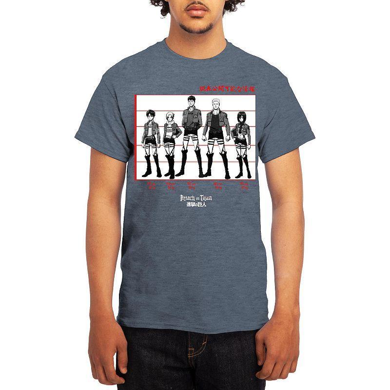 Men's Attack on Titan Tee, Boy's, Size: Medium, Royal Blue Product Image