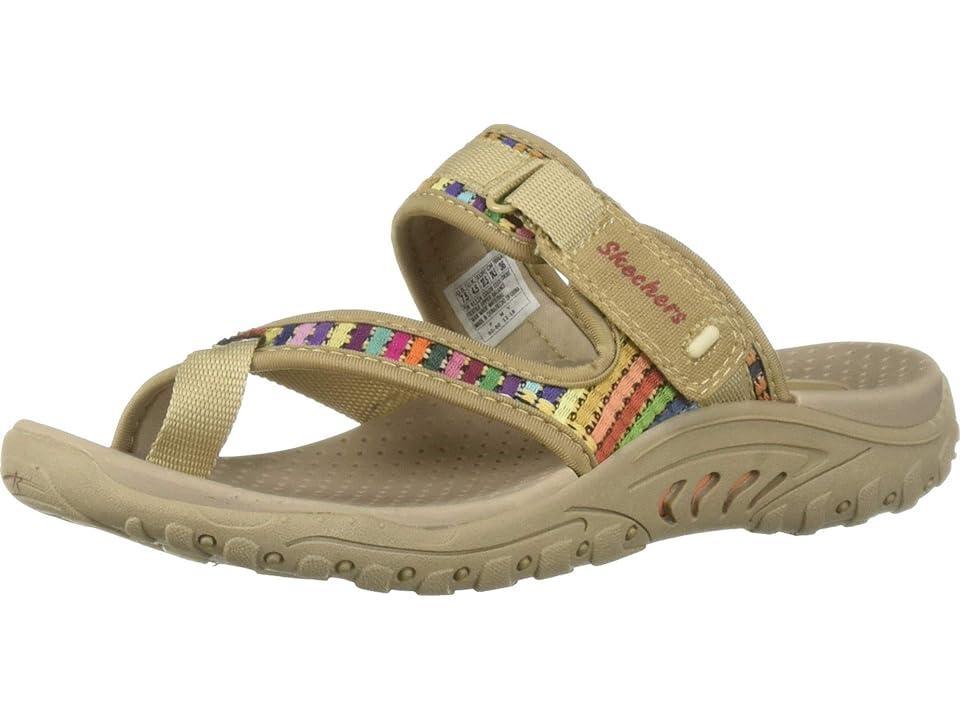 SKECHERS Reggae - Mad Swag (Dark Natural) Women's Sandals Product Image