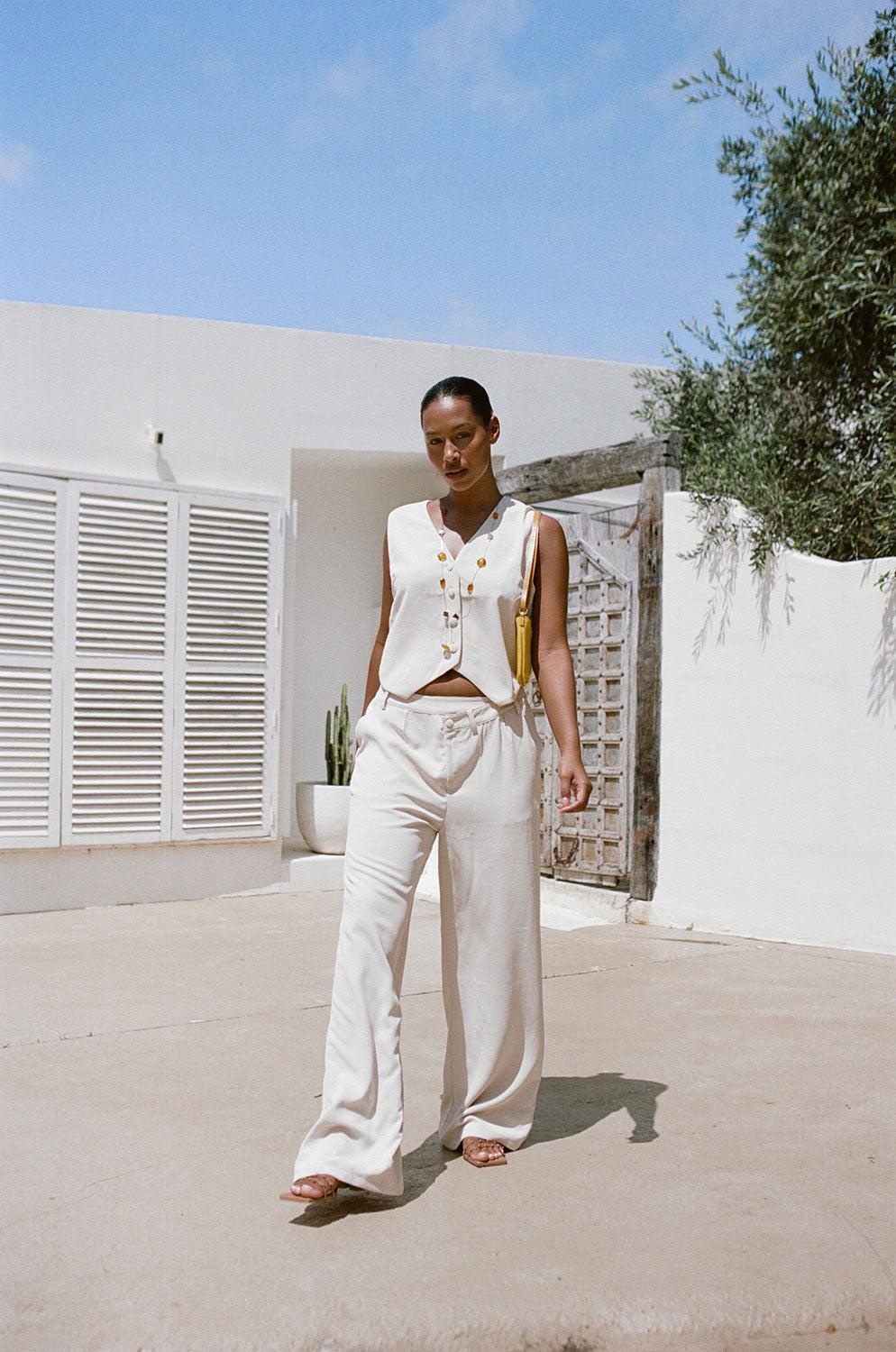 Remi Pants - Vanilla Product Image