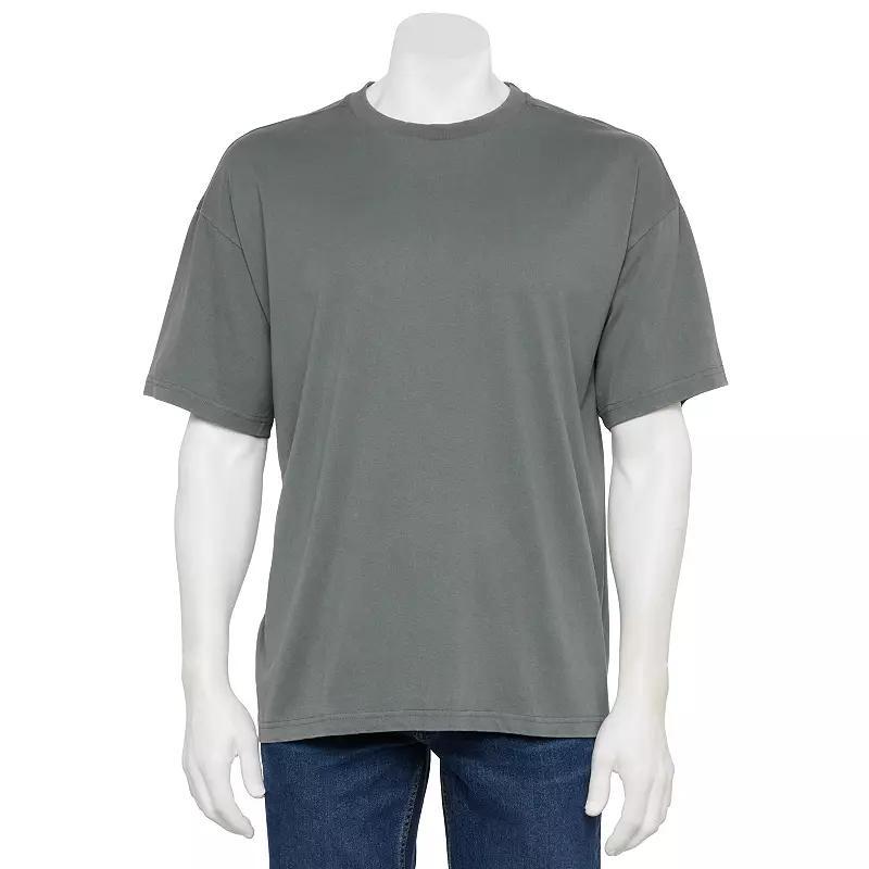 Men's Hollywood Short Sleeve Oversized Tee, Size: Small, Dusty Green Product Image