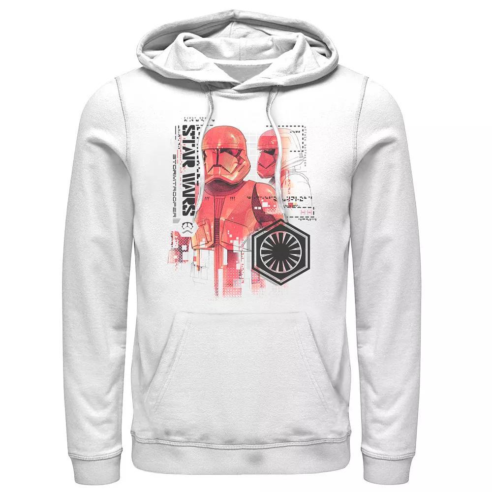 Men's Star Wars The Rise of Skywalker Sith Trooper Schematic Pullover Hoodie,  Product Image