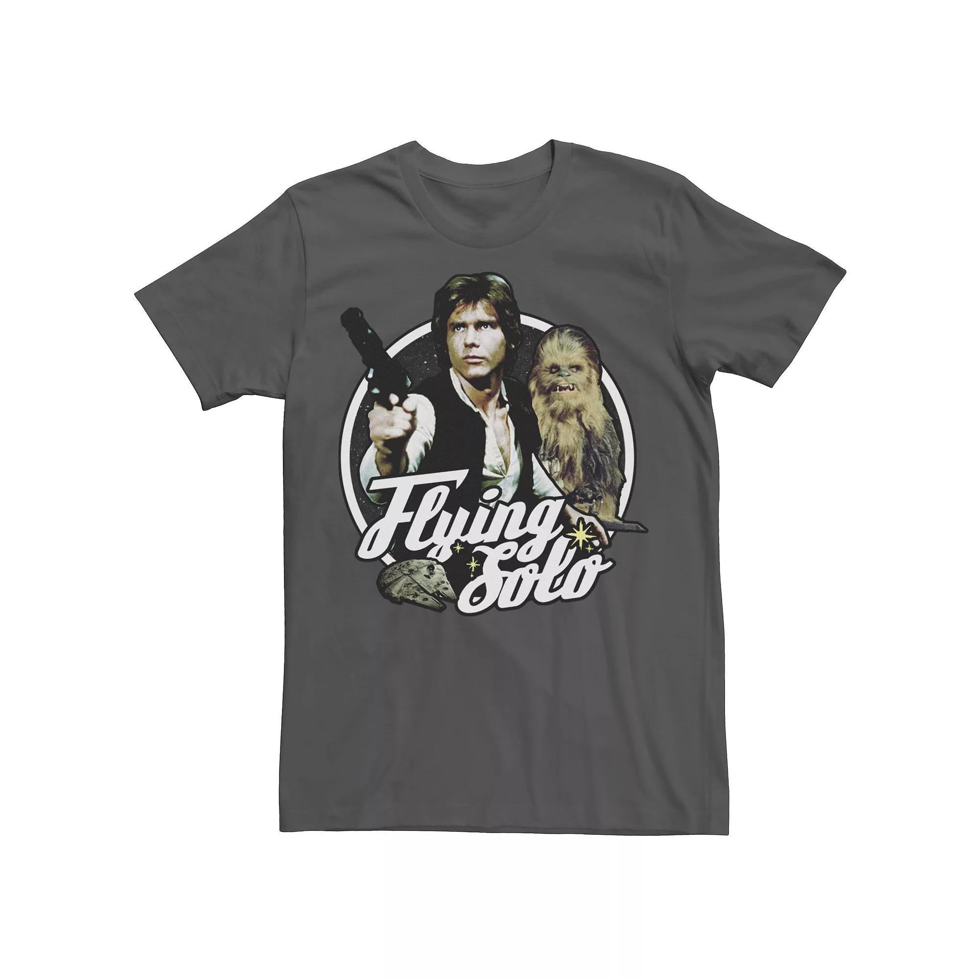 Men's Star Wars Flying Solo Graphic Tee,  Product Image