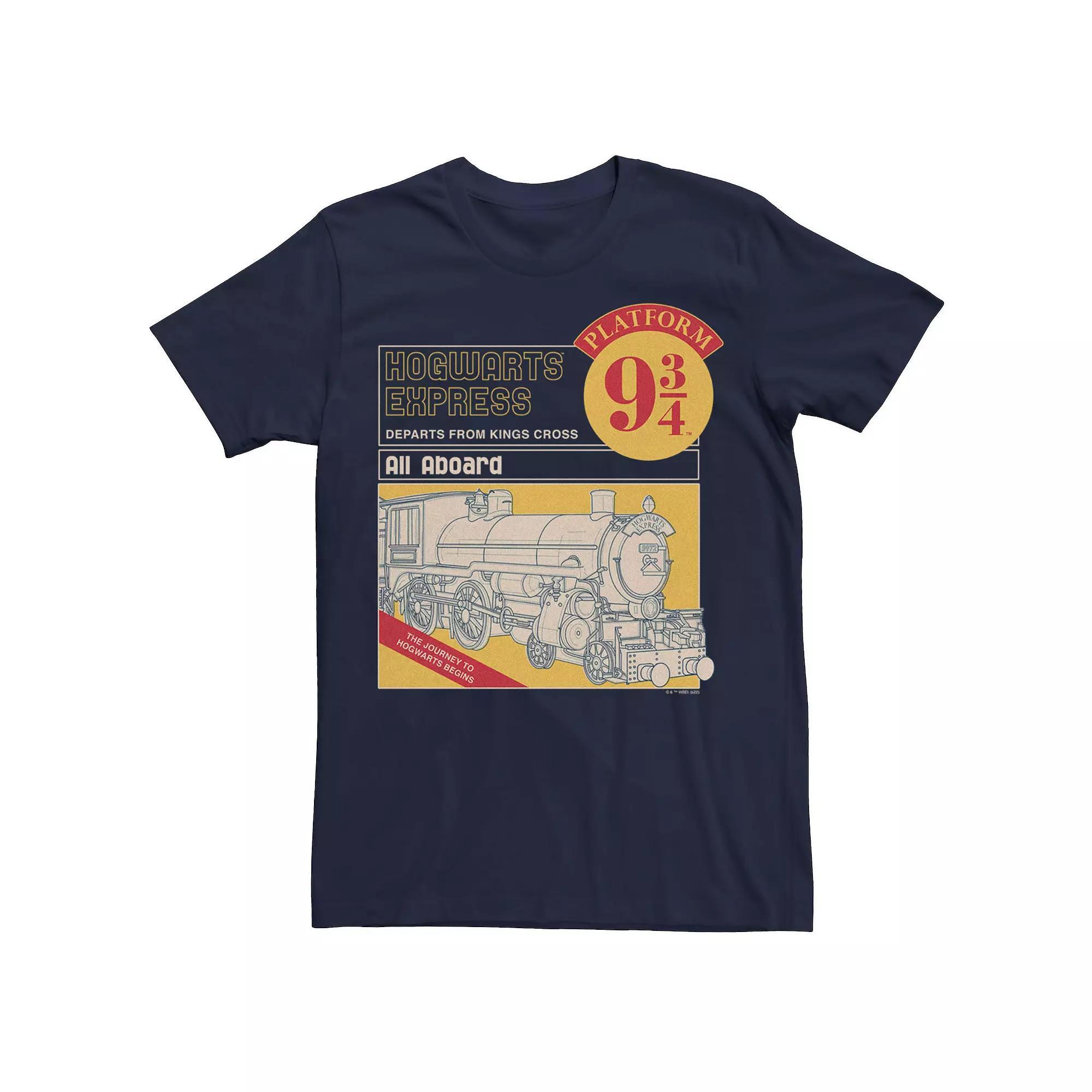 Men's Harry Potter Deathly Hallows 2 All Aboard Tee,  Product Image