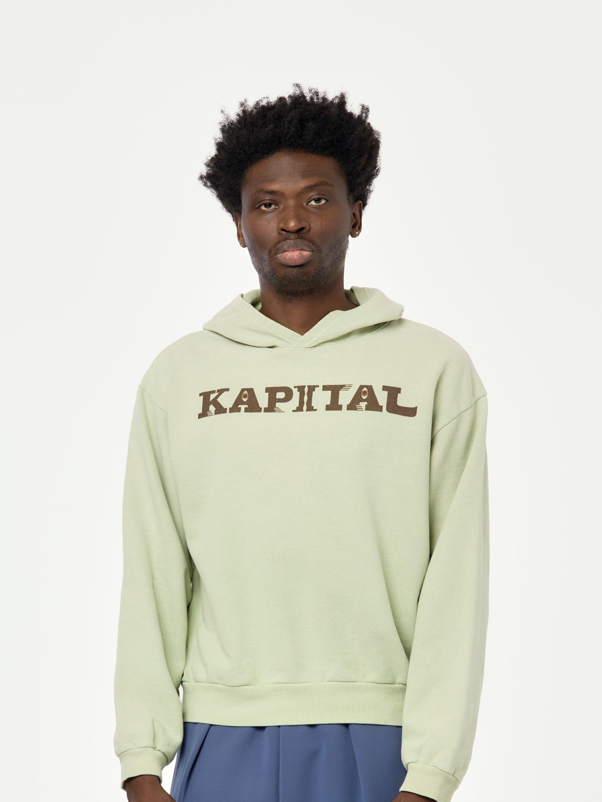 SWT Knit Hoodie (SPEAKEASY KAPITAL) (Mint) Product Image