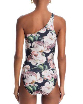 One Shoulder One Piece Swimsuit Product Image