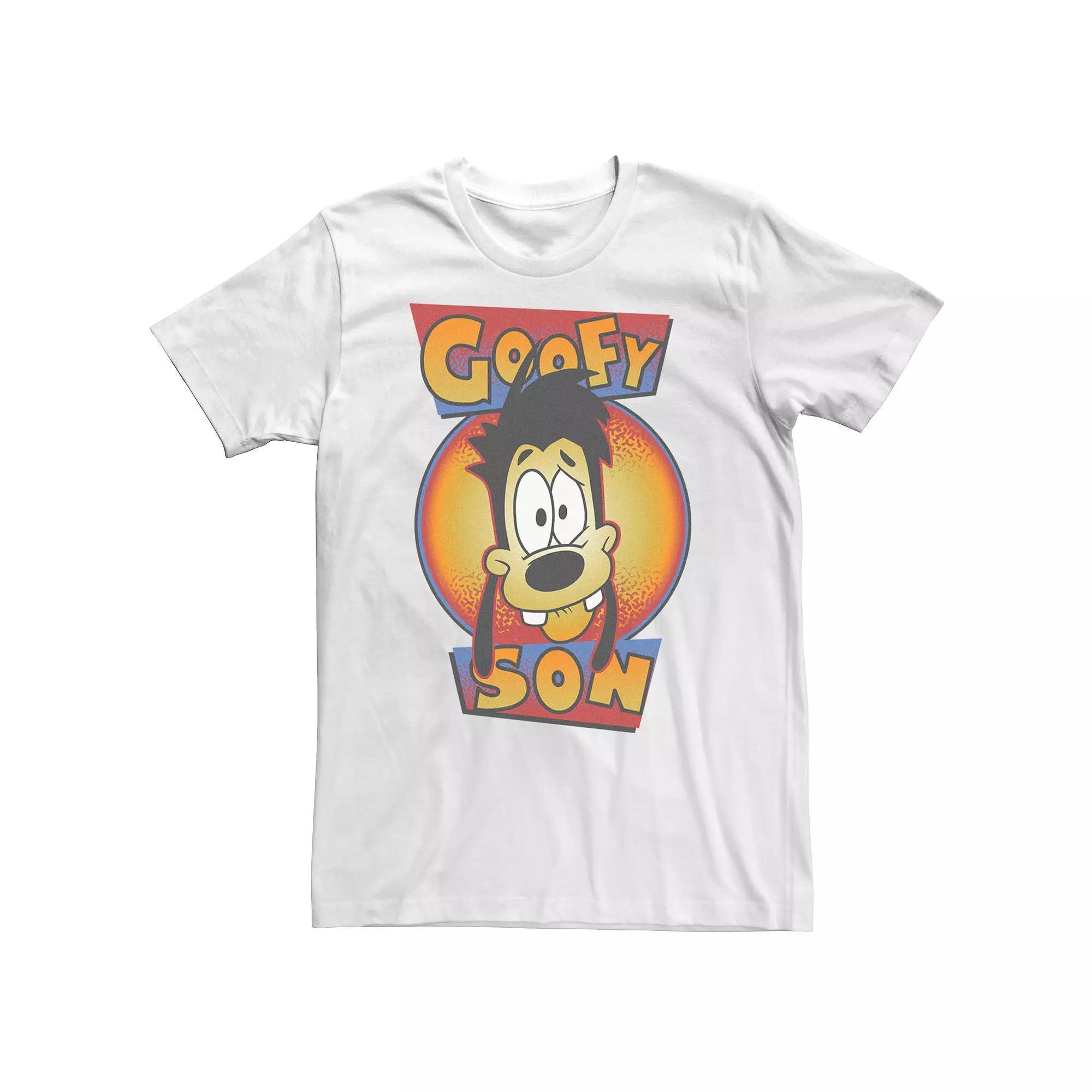 Big & Tall Disney A Goofy Movie Max Goofy Son Tee, Men's, Size: XXL Tall, White Product Image