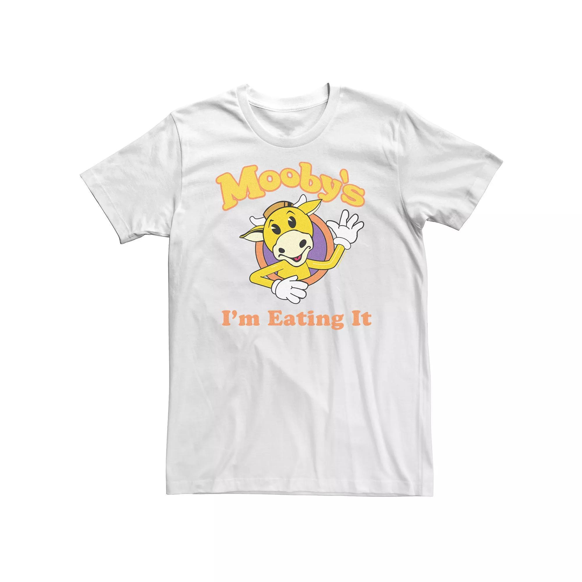Big & Tall Jay And Silent Bob Mooby's I'm Eating It Waving Logo Tee, Men's,  Product Image