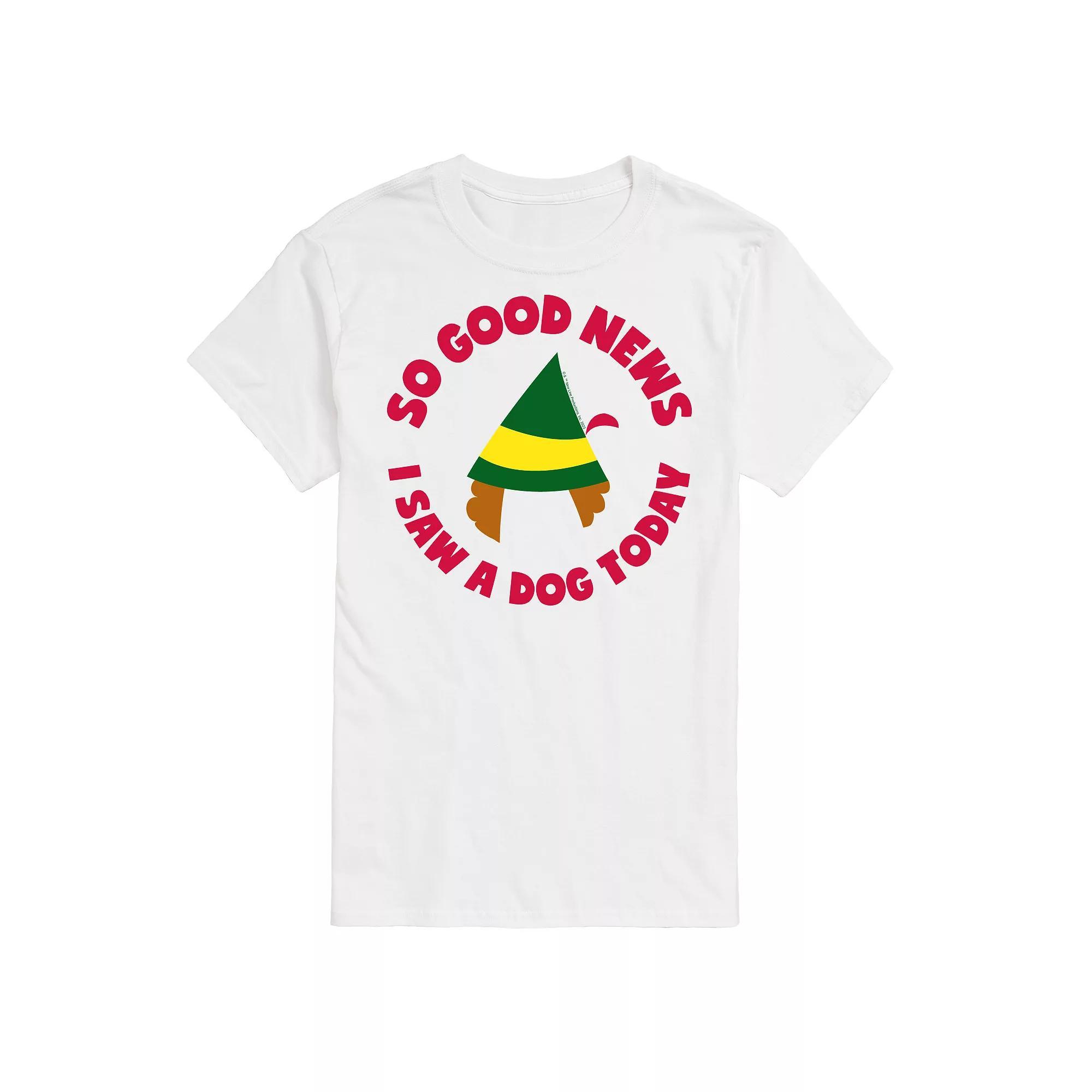 Men's Elf Saw A Dog Tee,  Product Image