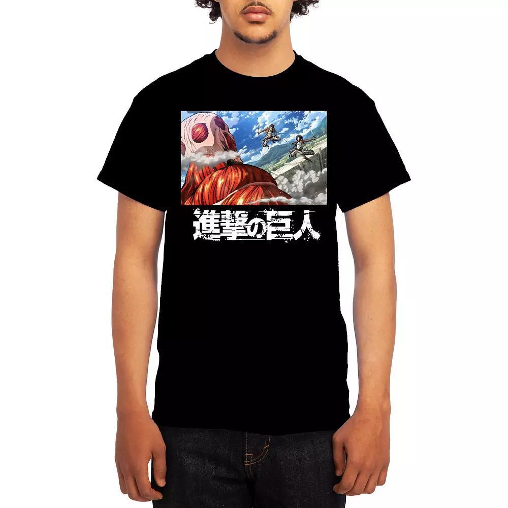 Men's Attack on Titan Rest In Peace Tee, Size: XXL, Red Product Image