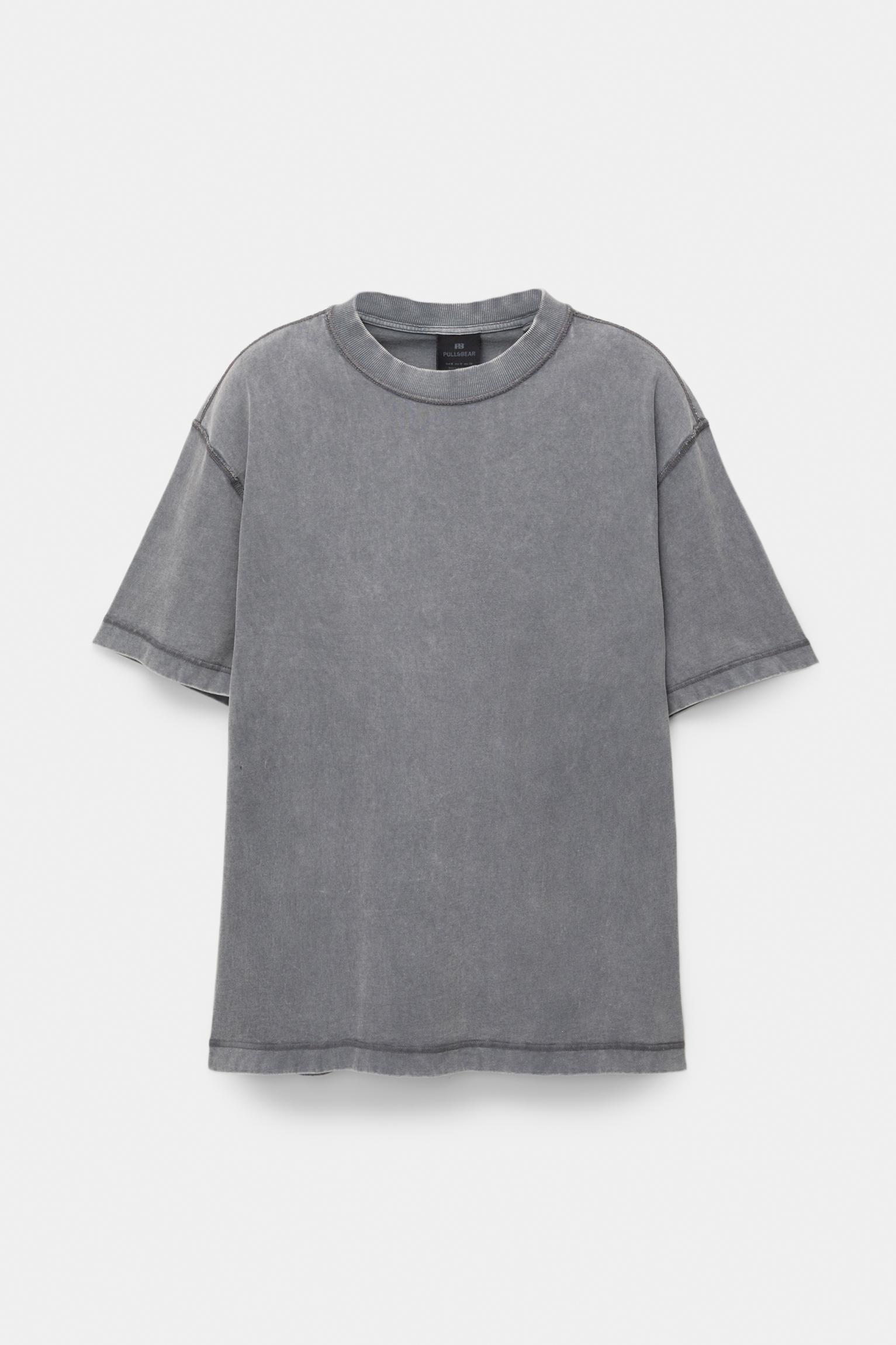 Soft-touch boxy-fit T-shirt Product Image