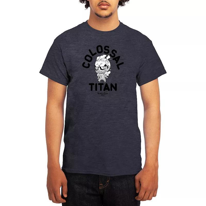 Men's Attack on Titan Tee, Size: Small, Royal Blue Product Image