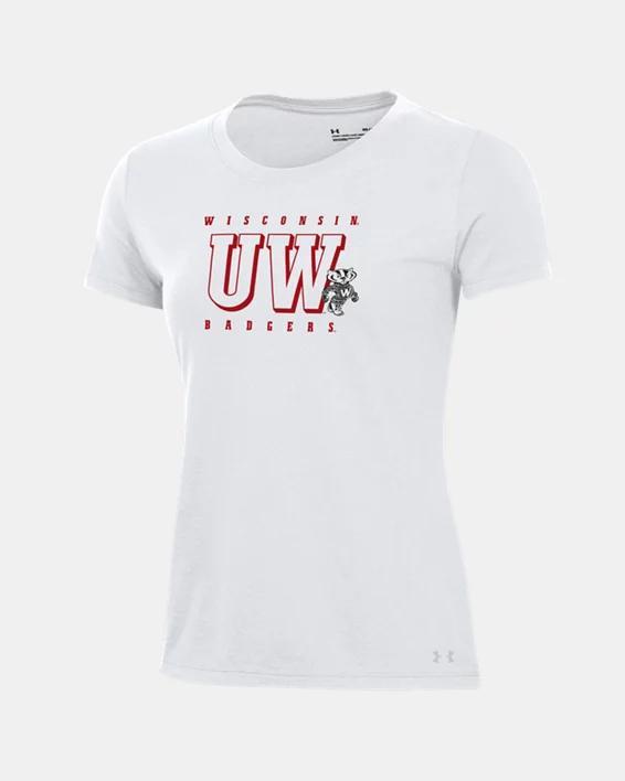 Womens UA Performance Cotton Collegiate T-Shirt Product Image