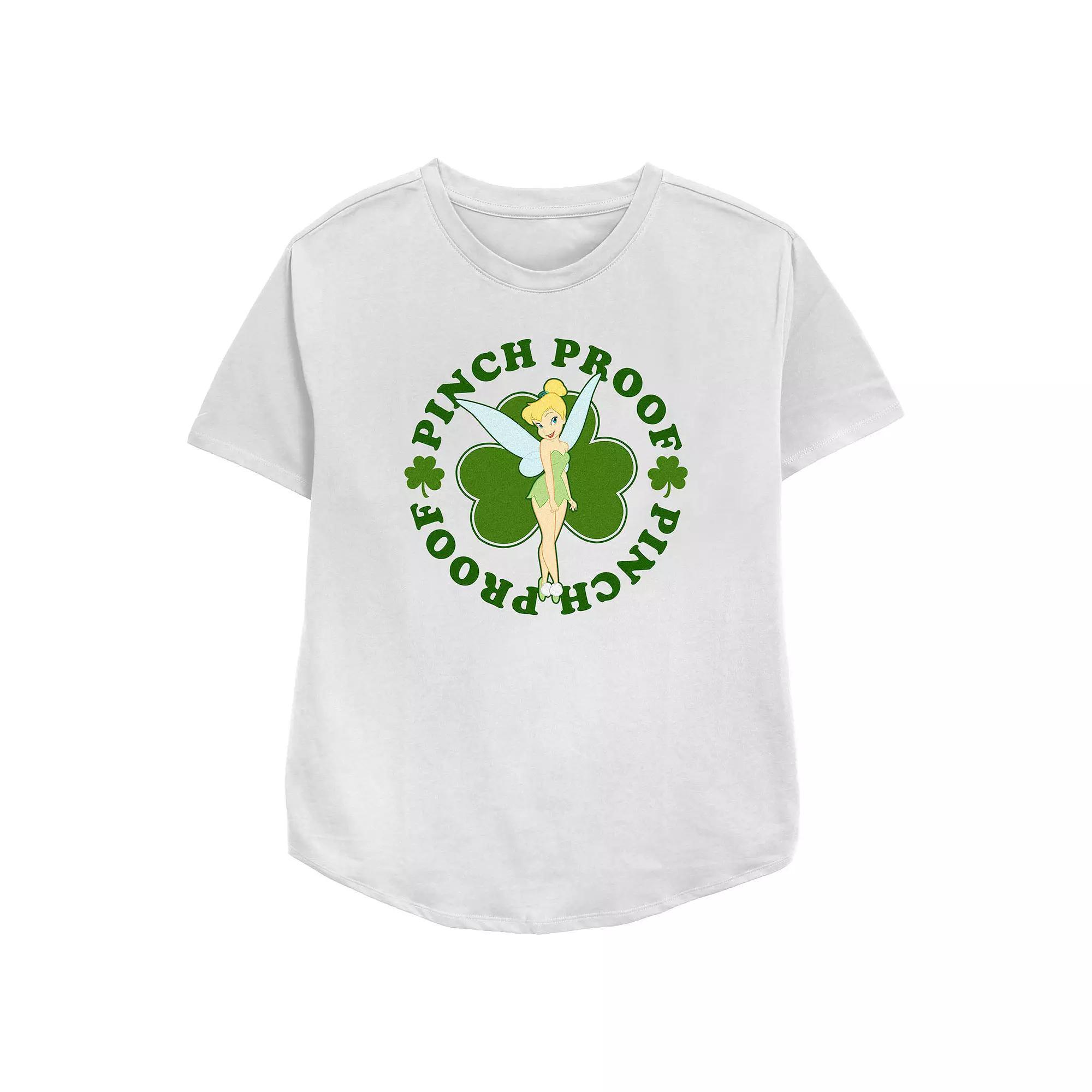 Disney's Tinker Bell Pinch Proof Women's Relaxed Fit Graphic Tee,  Product Image