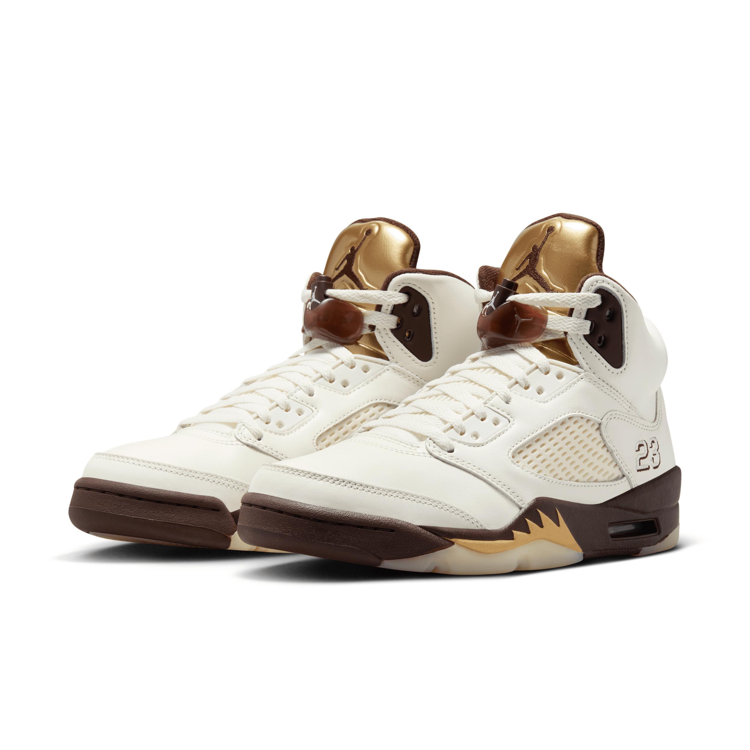 Women's Air Jordan 5 Retro "Golden Ticket" Shoes Product Image