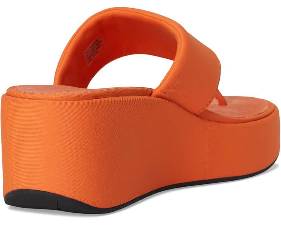 F-Mode Go Adjustable Flatform Toe-Post Sandals Product Image