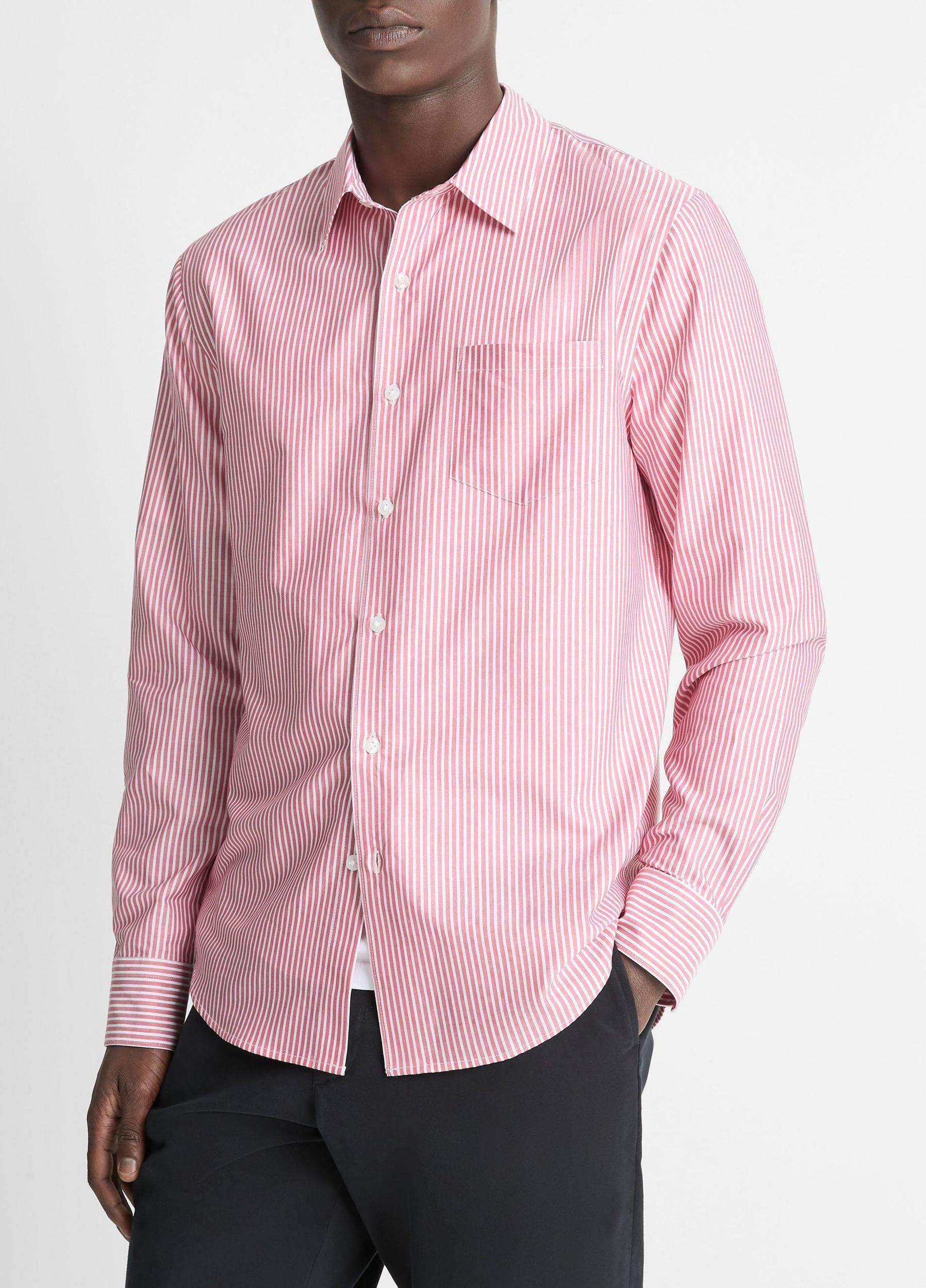 Playa Cotton Poplin Stripe Shirt Product Image