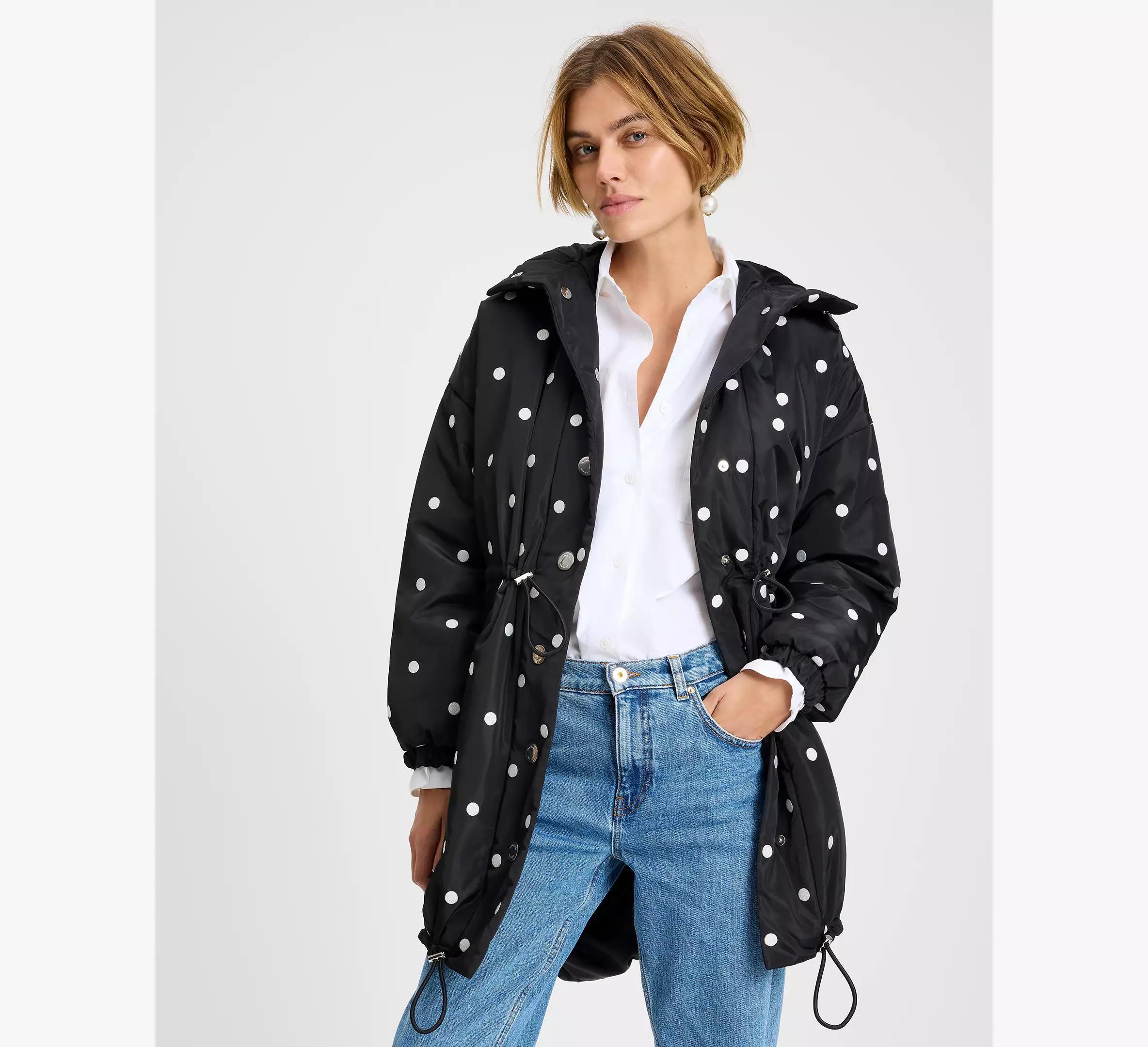 Breezy Dot Oversized Anorak Product Image