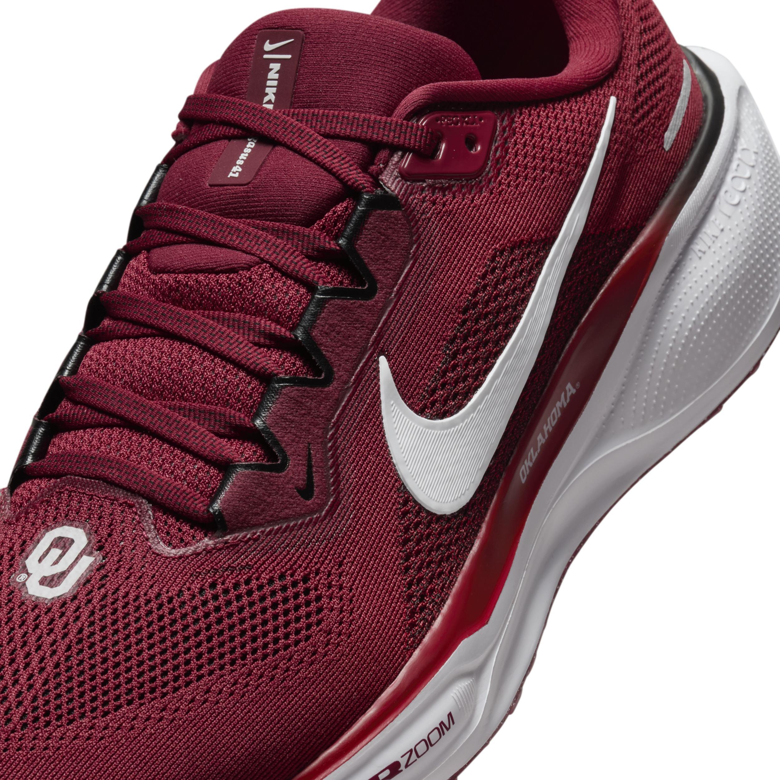 Oklahoma Pegasus 41 Nike Men's College Road Running Shoes Product Image