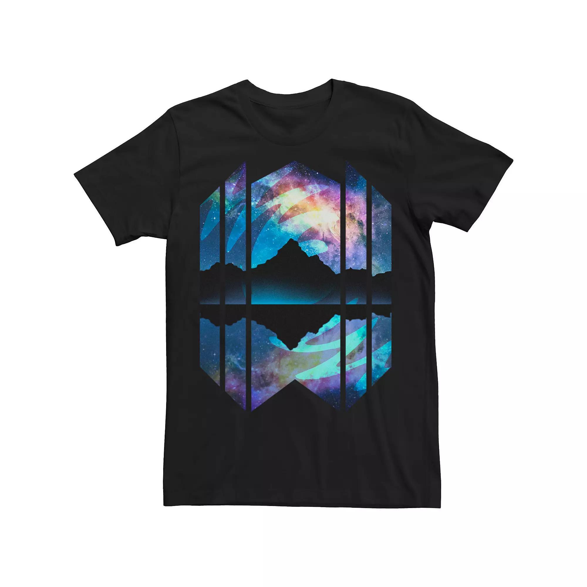 Big & Tall Night Mountain Galactic Tee, Men's,  Product Image