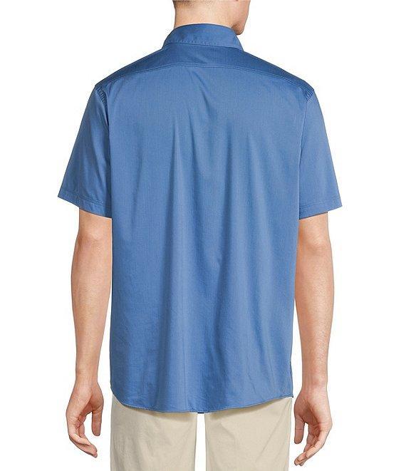 Cremieux Blue Label Performance Stretch Twill Short Sleeve Woven Shirt Product Image