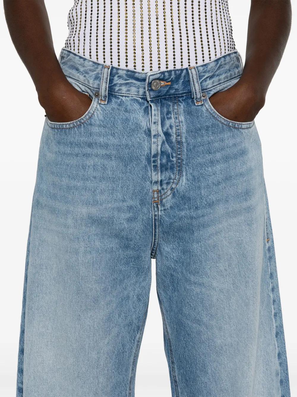 low-rise straight jeans Product Image