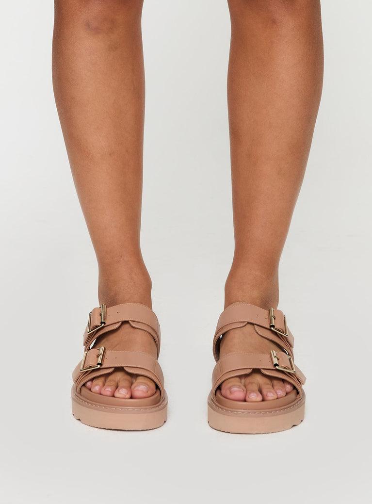 Ma Belle Sandals Tan Product Image