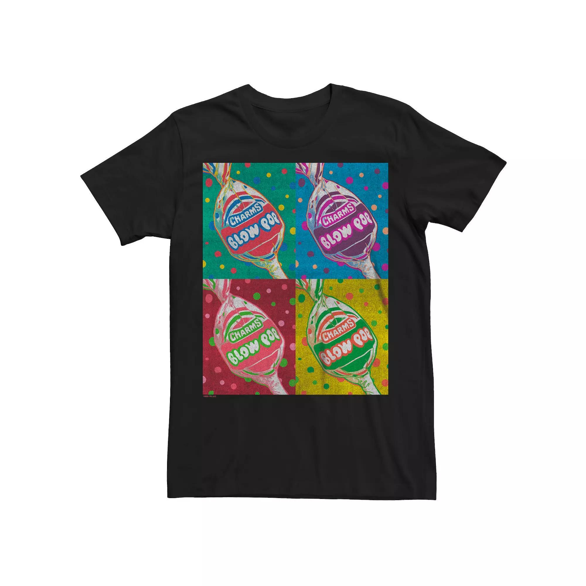 Men's Charms Blow Pop Pop Art Tee,  Product Image