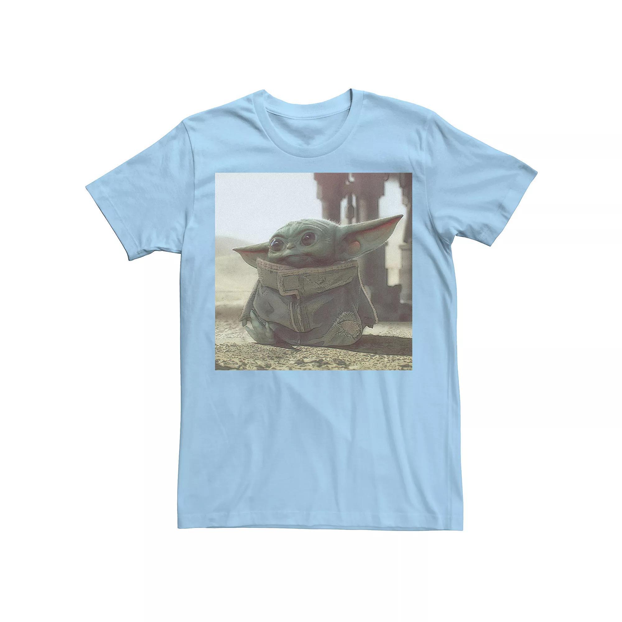 Men's Star Wars The Mandalorian The Child aka Baby Yoda Poster Tee,  Product Image