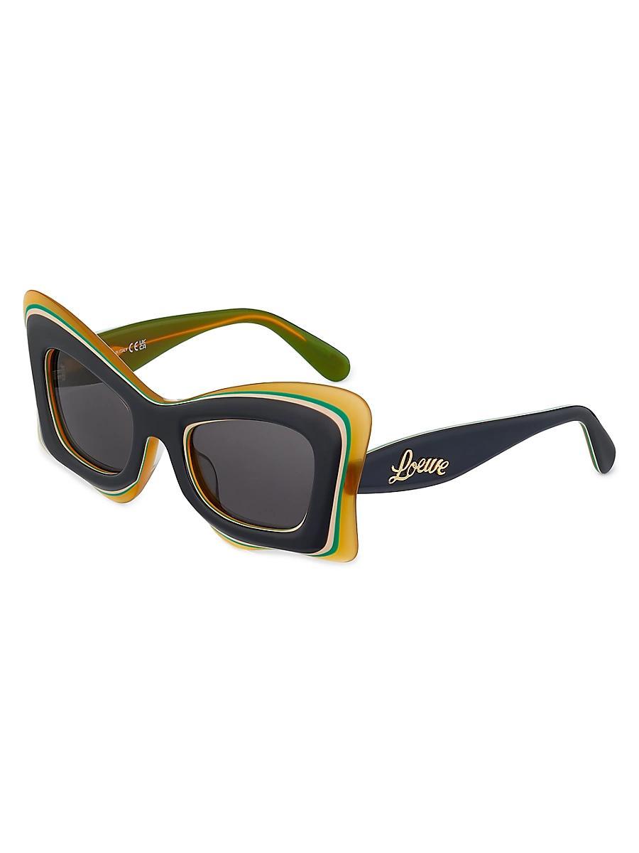 Womens LOEWE x Paulas Ibiza 50MM Butterfly Sunglasses Product Image