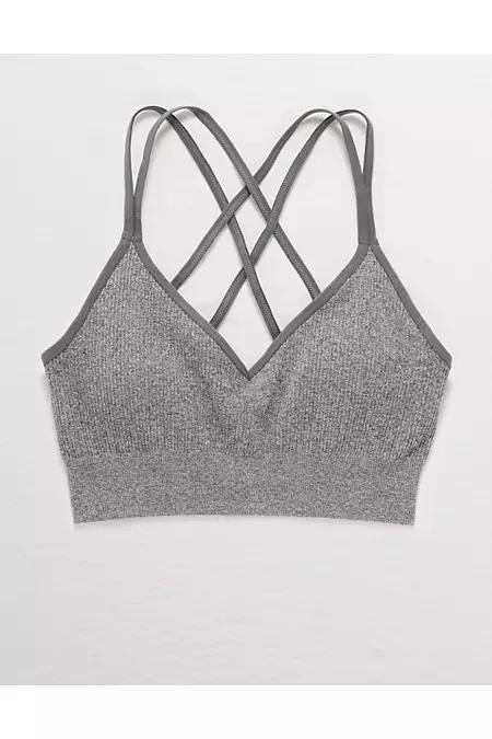 Aerie Seamless Strappy Padded Bralette Women's Product Image