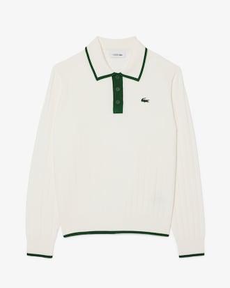 Polo Collar Stretch Golf Sweater Product Image