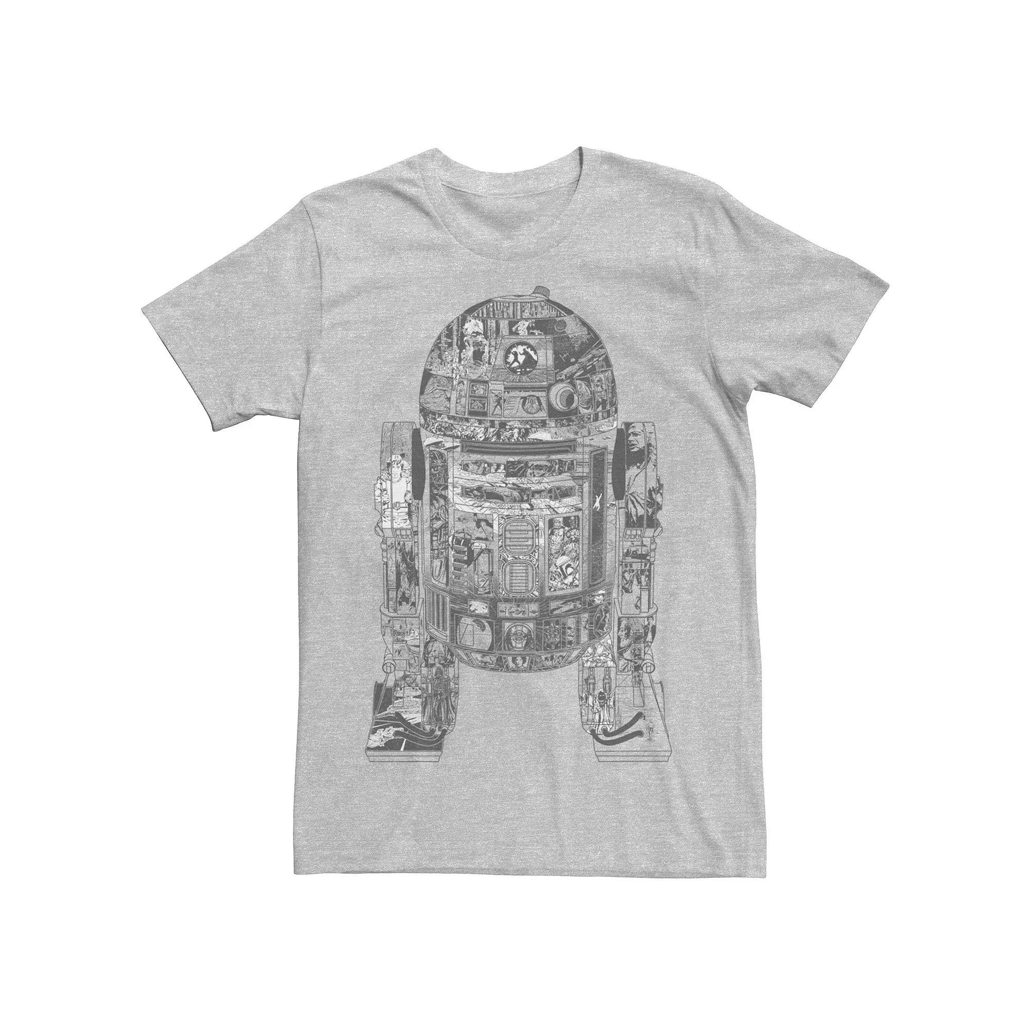 Men's Star Wars Epic R2-D2 Panel Tee,  Product Image
