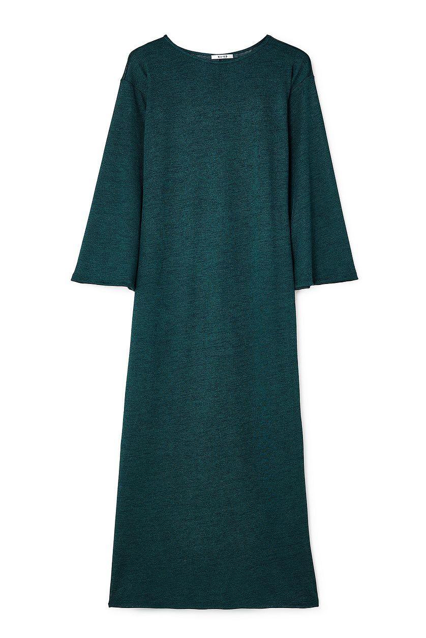 Wide Sleeve Maxi Dress Product Image
