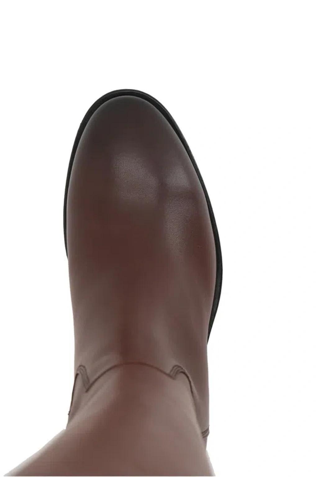 SANTONI Boots  Woman Color Brown In Braun Product Image