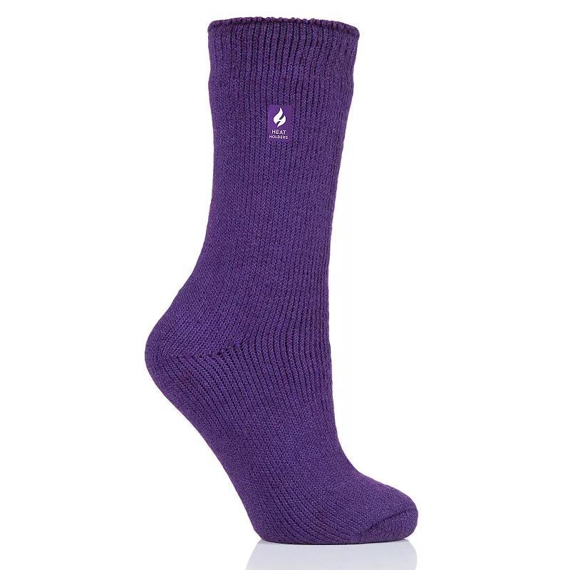 Womens Heat Holders Original 7x Warmer Solid Crew Socks Product Image